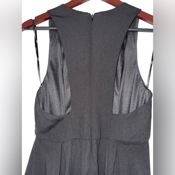 LIKE NEW! Lulus |Seeing Chic Black Skater Dress | small - Picture 5 of 6